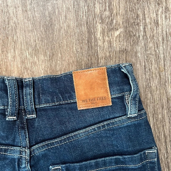 NWOT FREE PEOPLE WE THE FREE High Rise Skinny Jeans 26 - Picture 5 of 5